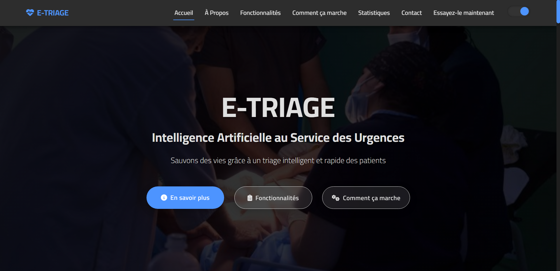 E-Triage: Advanced AI-powered Medical Triage System